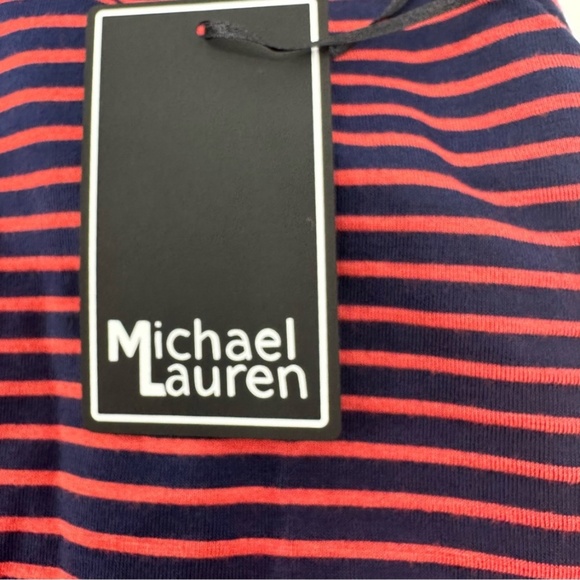 Revolve x Michael Lauren Cuba Short Sleeve Striped Mini T Shirt Dress XS New - Picture 10 of 14
